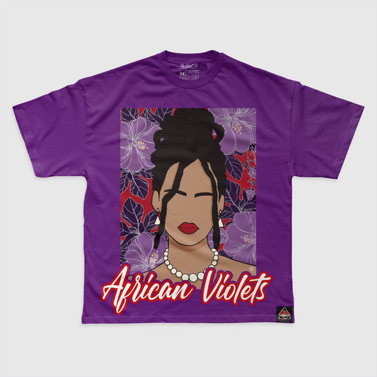 AFRICAN VIOLETS - TEE