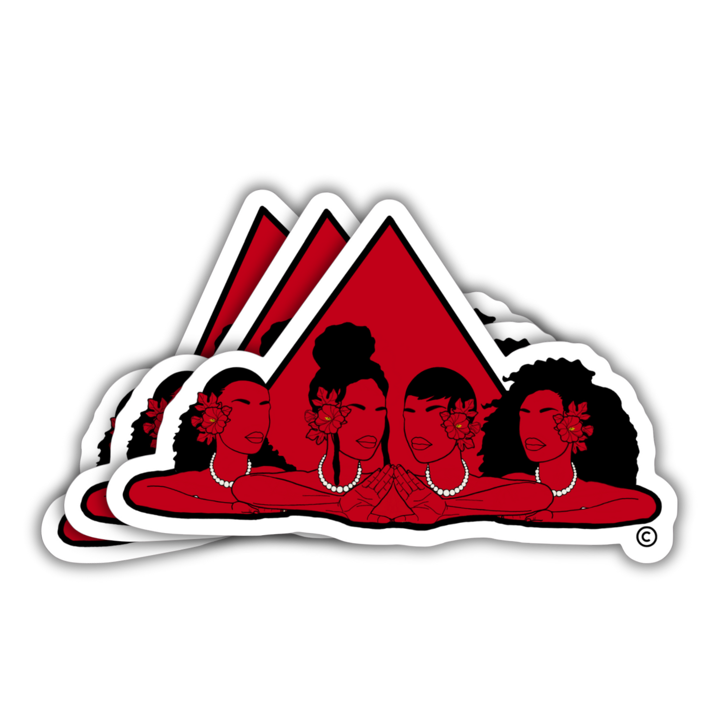 STICKERS: Red Emblem