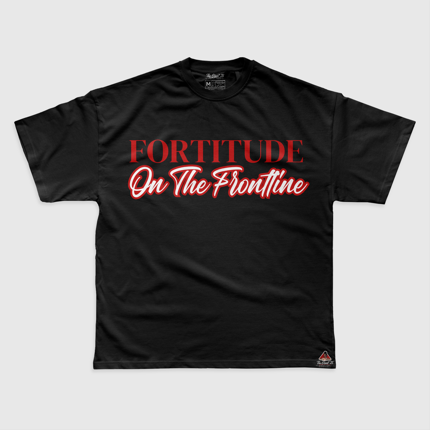 FORTITUDE ON THE FRONTLINE TEXT - TEE