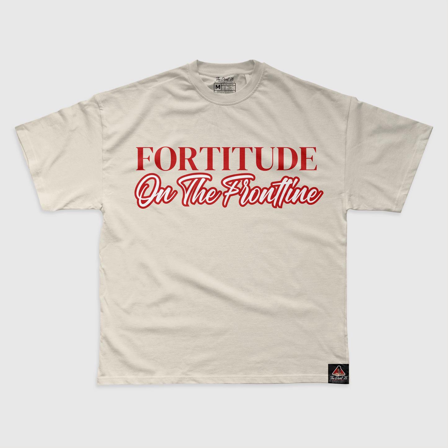 FORTITUDE ON THE FRONTLINE TEXT - TEE
