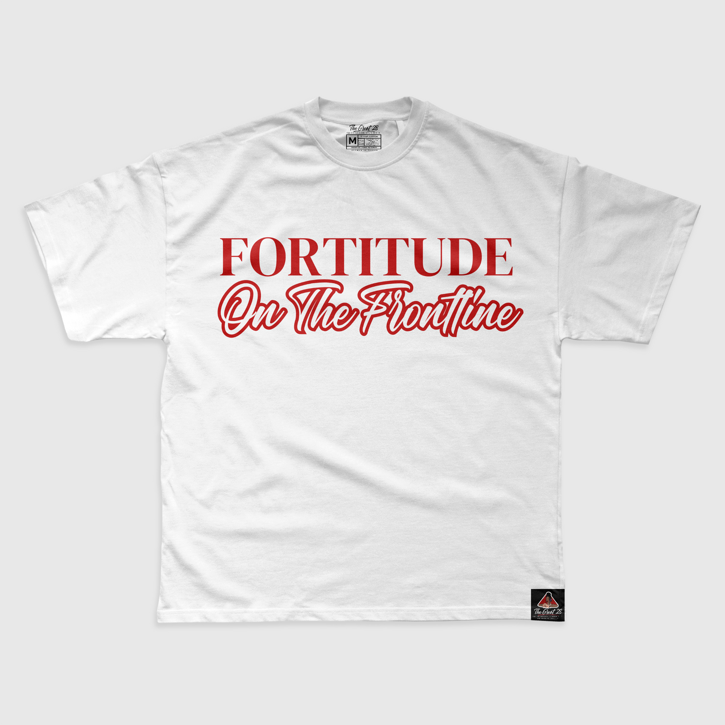 FORTITUDE ON THE FRONTLINE TEXT - TEE