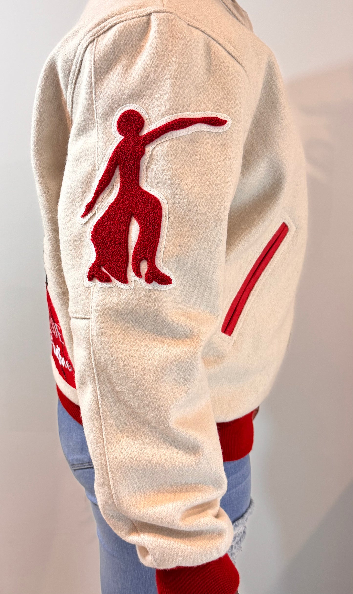 SWISH FORTITUDE CREAM WOOL JACKET