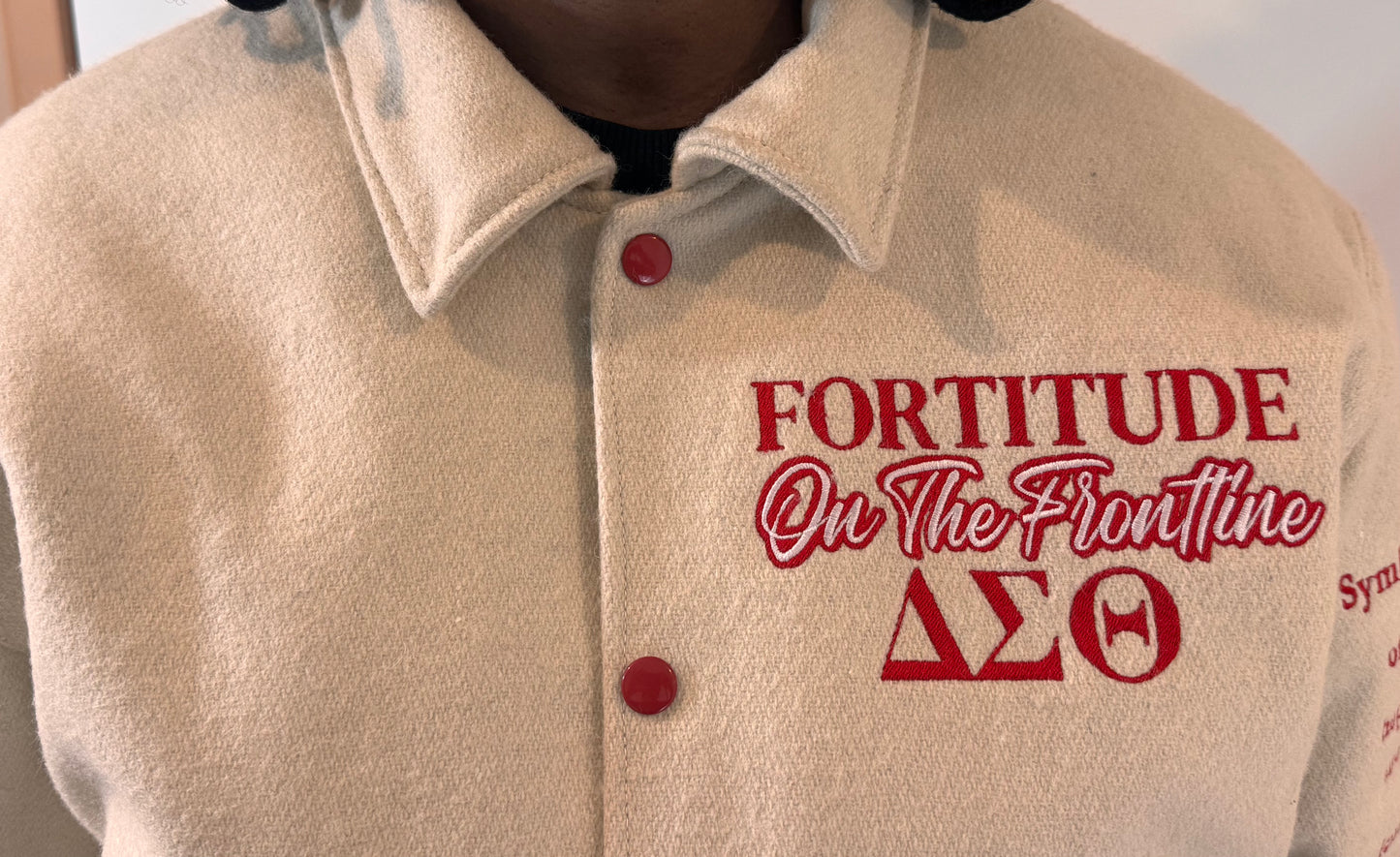 SWISH FORTITUDE CREAM WOOL JACKET