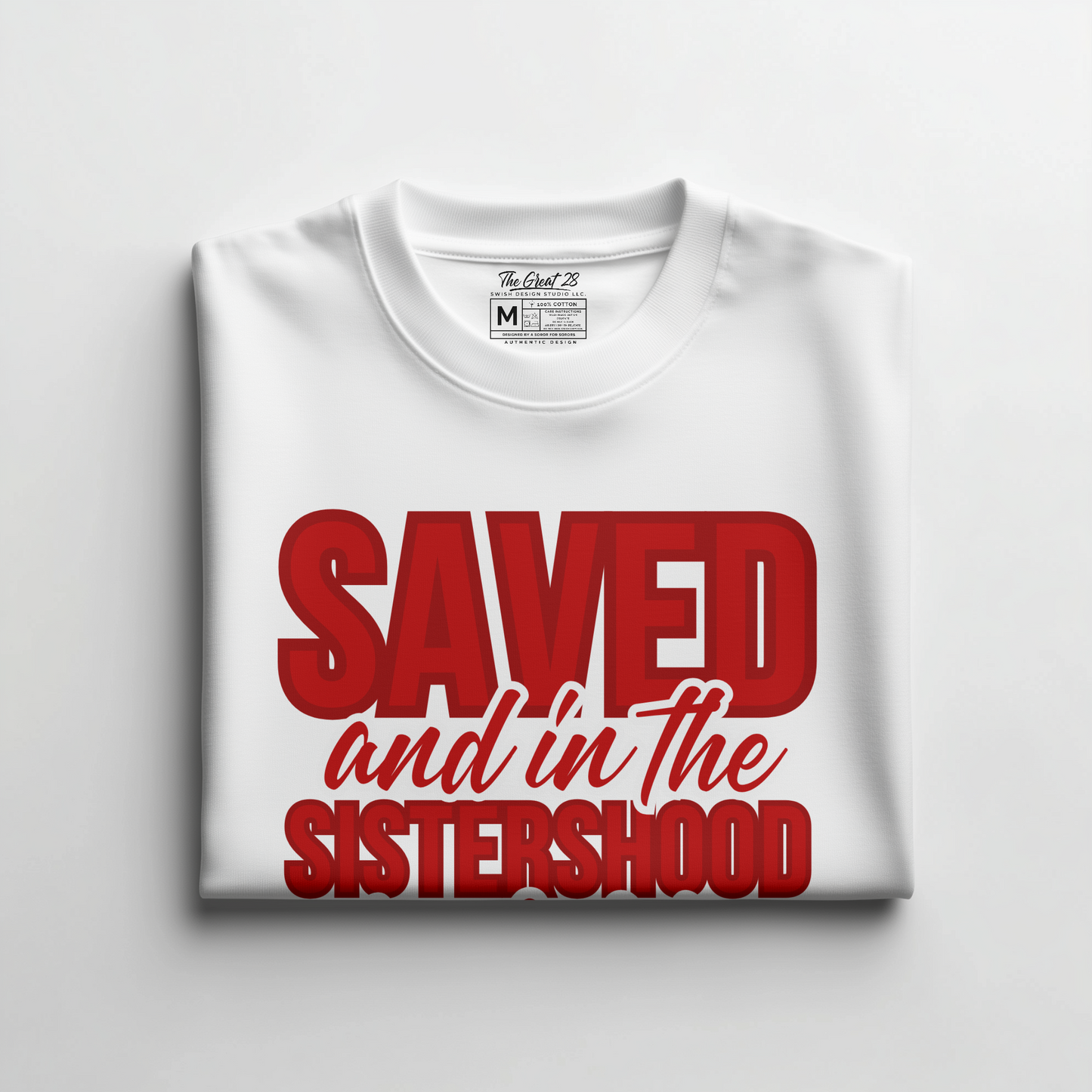 SAVED AND IN THE SISTERHOOD