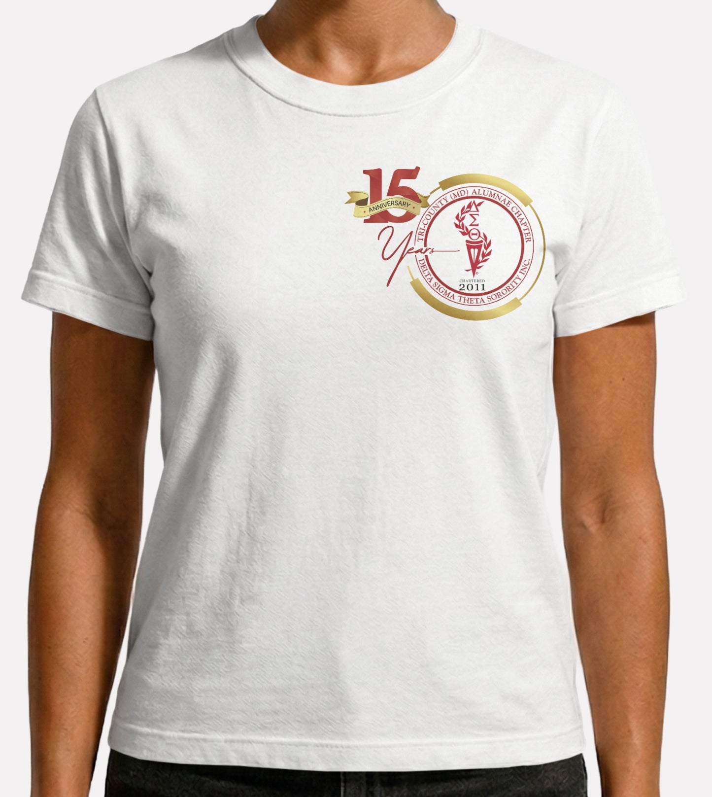 TCMDAC Chapter Anniversary Shirt - White