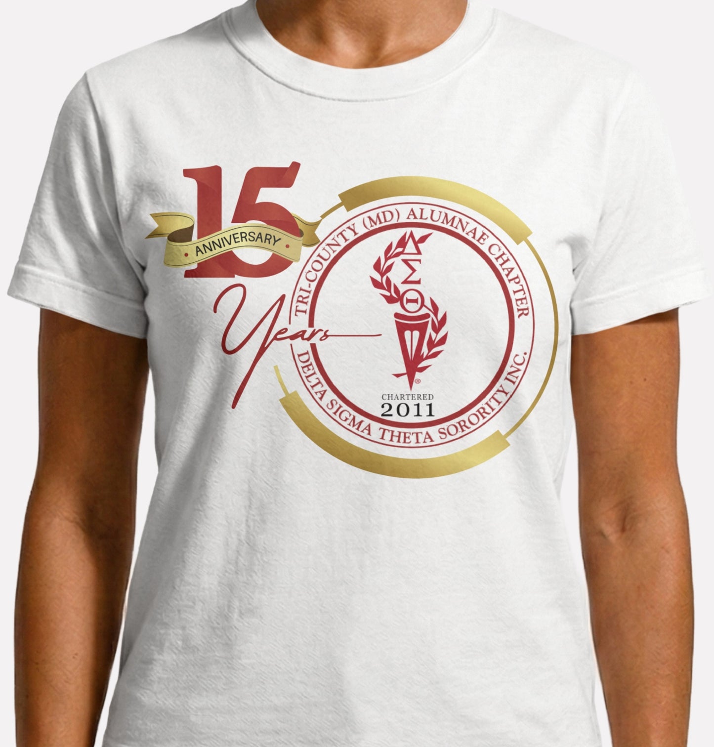 TCMDAC Chapter Anniversary Shirt - White