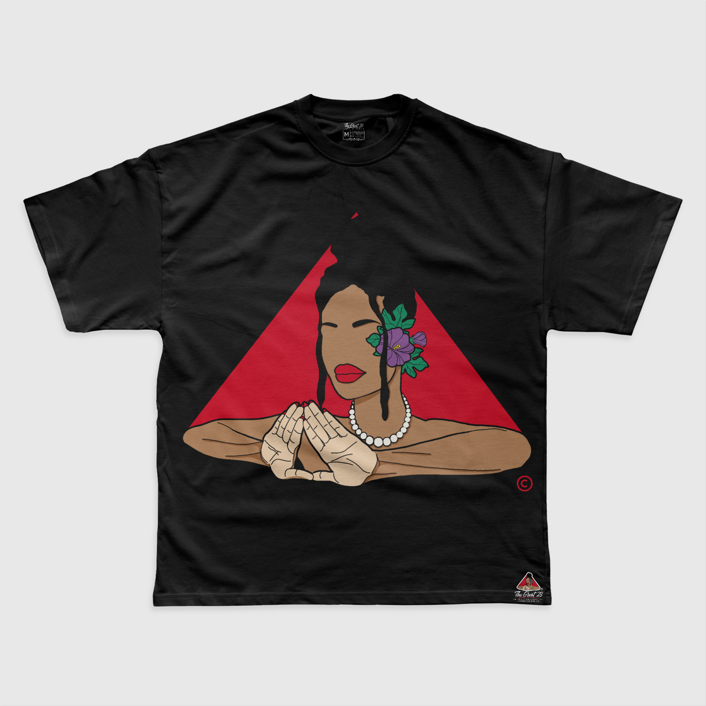 FIRST TO SERVE TEE - LOCS HAIR
