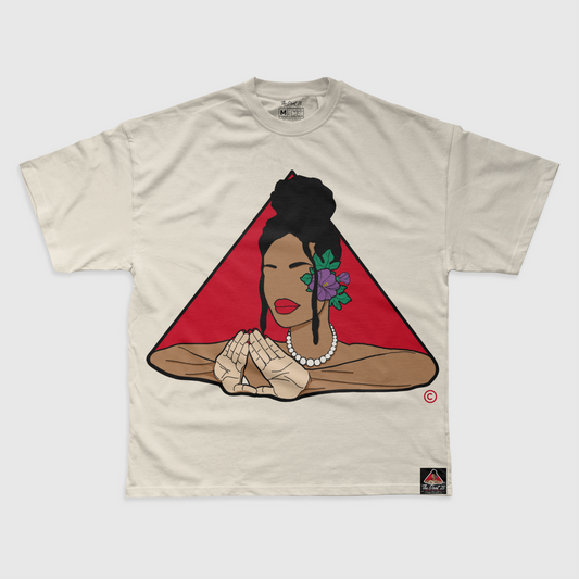 FIRST TO SERVE TEE - LOCS HAIR